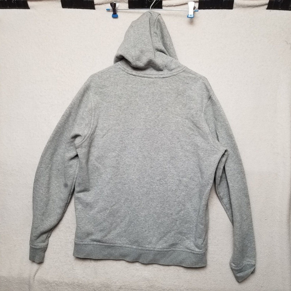 Nike Spellout Y2kHoodie Mens Lg Gray Blue Pullover Sweatshirt Blue Label - Picture 6 of 7